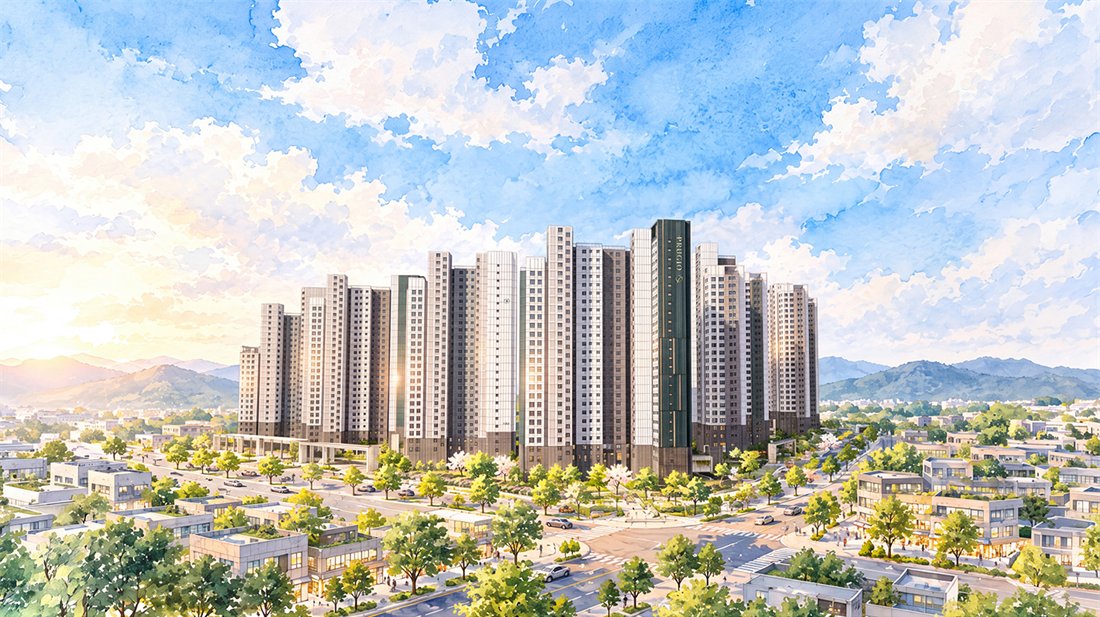경북도청 푸르지오 퍼스티온 사업개요